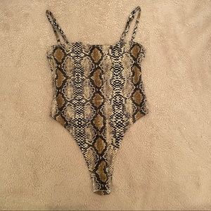 Snakeskin Bodysuit